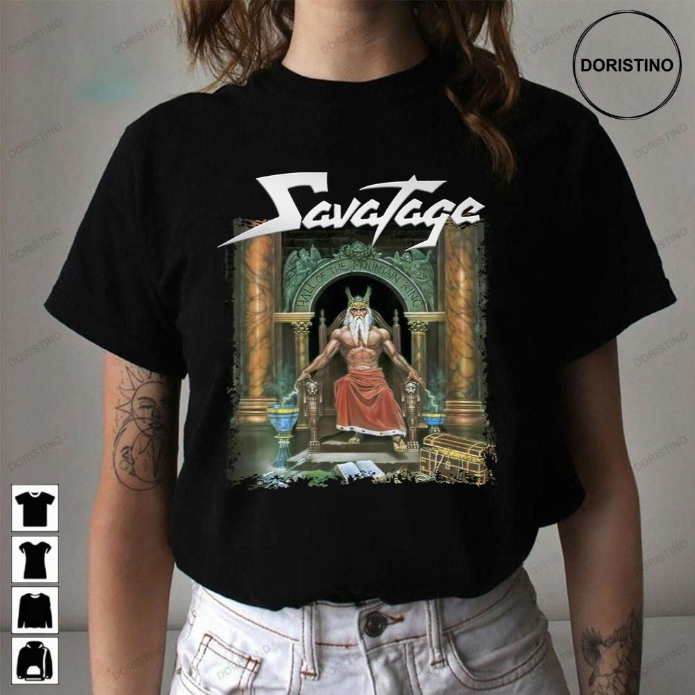 Savatage Hall Of The Mountain King Limited Edition T-shirts